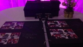 LIVRO DE ASSINATURAS COM FOTOS